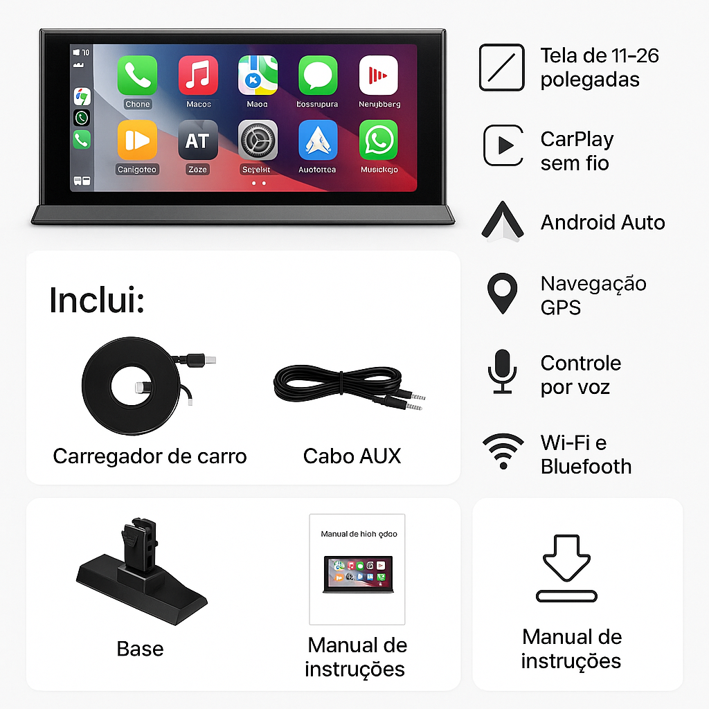 Tela Portatil Multimidia