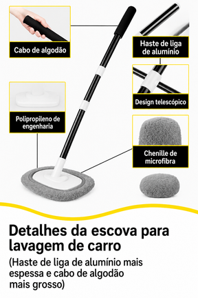 Escova de Limpeza de Carro