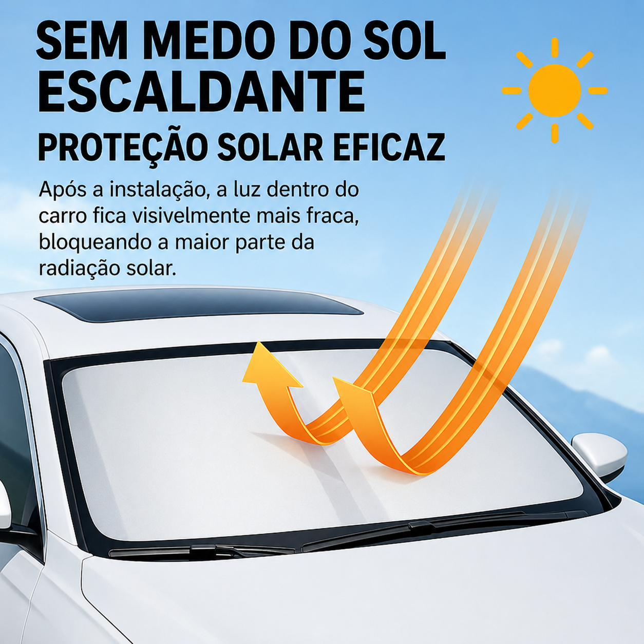 Capa Protetora de Luz Solar